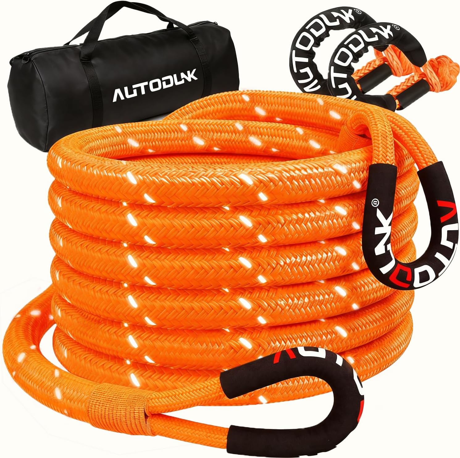 AUTODUNK 1-1/8" × 30 ft Kinetic Rope Kit