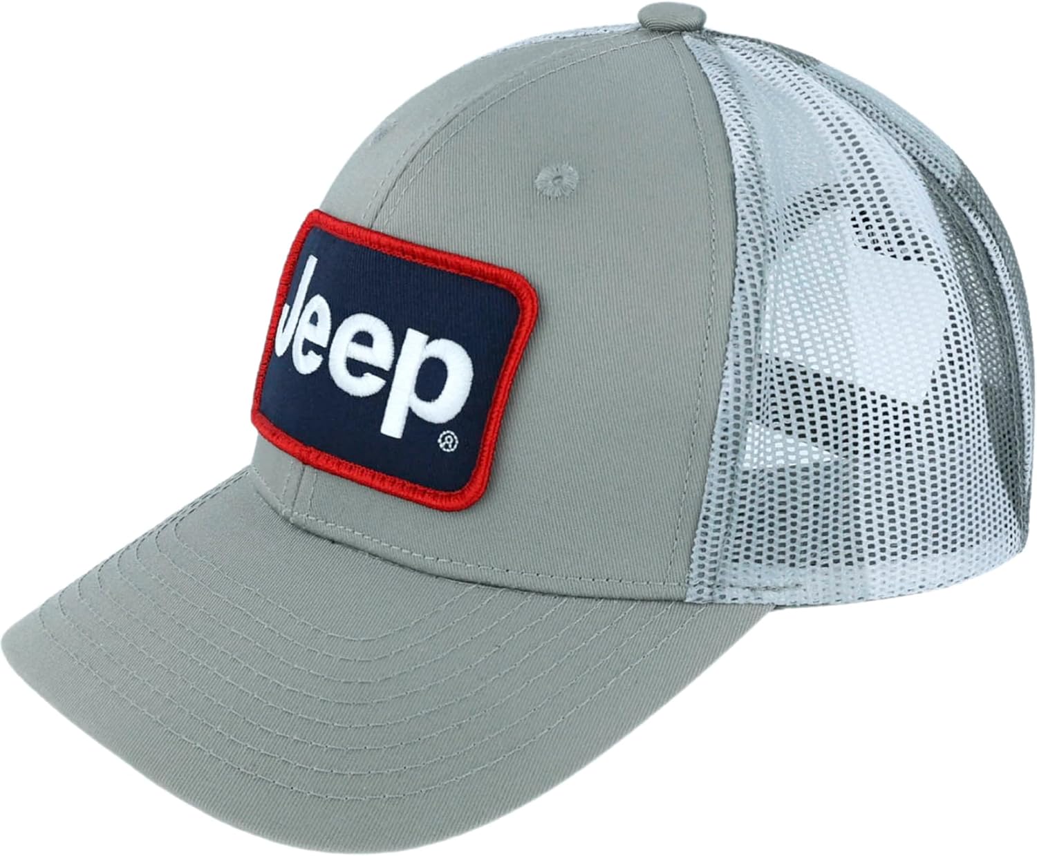 Jeep Camo-Mesh Embroidered Trucker Hat