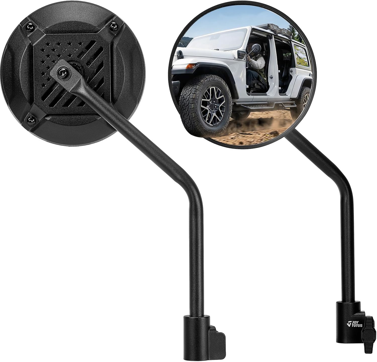 6-Inch Hinge Mirrors — Value Pair
