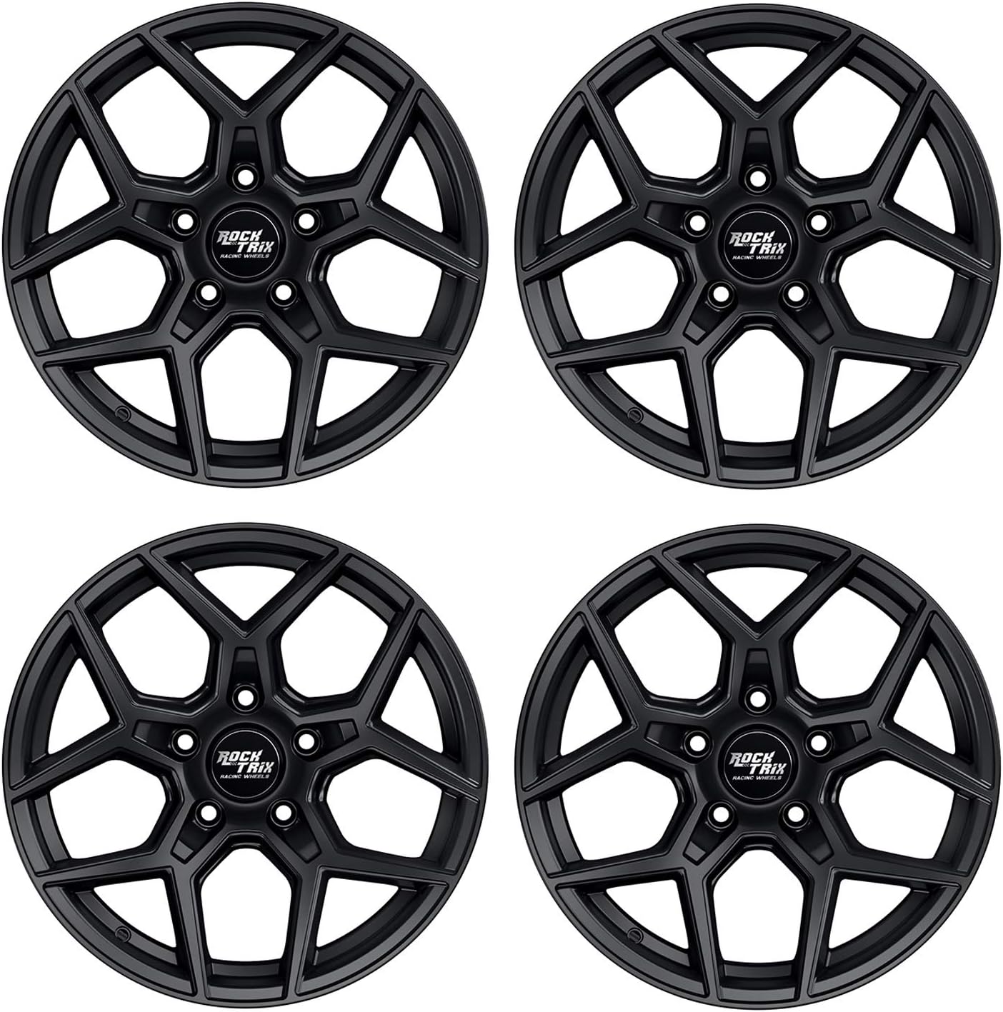 RockTrix RT105 17×9 Wheels, Set of 4