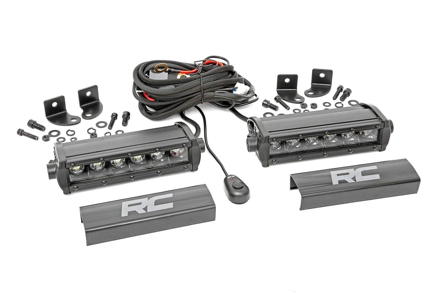 Rough Country 6" CREE LED Light Bar Pair